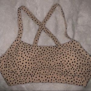 Sarah’s Day spotted sports bra
